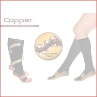 Copper compressiesokken