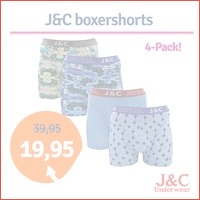 4-pack JC boxershorts