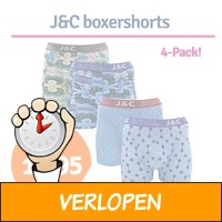 4-pack JC boxershorts