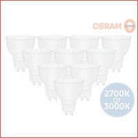 10x Osram GU10 Dimbare LED lampen