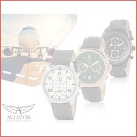 Aviator F-series pilot herenhorloge