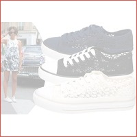 Lace sneakers