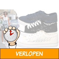 Lace sneakers