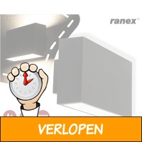 Ranex aluminium led buiten wandlamp