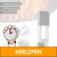 QDO vuurkorf en BBQ set XXXL