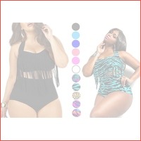 Plus size bikini