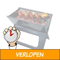 Barbecue draagbaar - zwart