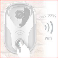 Smart WiFi deurbel met camera en interco..