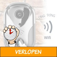 Smart WiFi deurbel met camera en intercom