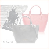 Trussardi leren damestas