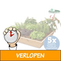 5 x Zakjes Tuinzaden