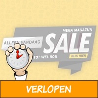 Mega outdoor uitverkoop