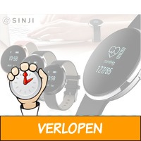 Sinji health-smartwatch met bloeddrukmeter