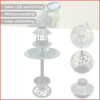 Luxe Solar LED vogelhotel