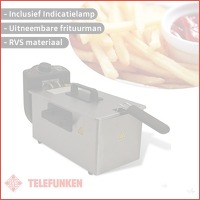 Telefunken friteuse 3 liter