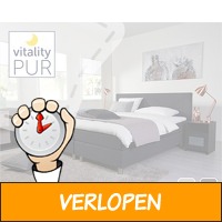 Vitality-pur hotel boxspring vast of elektrisch