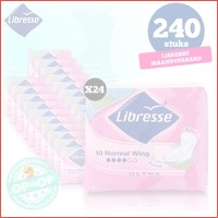 240 stuks Libresse maandverband