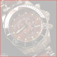 Invicta Pro Diver Wood Chronograph