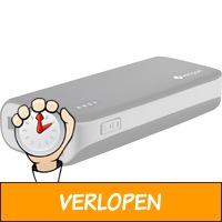 Veripart Powerbank 6000 mAh zwart