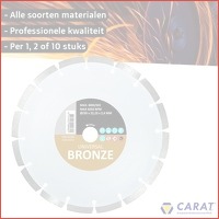 Carat CEBR125310 bronzen diamantzaagblad