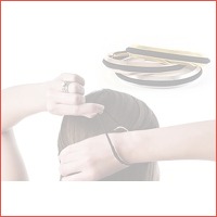 Speciale armband voor haarelastieken