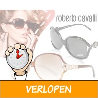 Roberto Cavalli oversized zonnebrillen