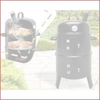 BBQ smoker - 2 verdiepingen en roosters