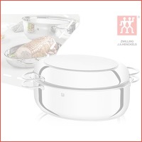 Zwilling RVS multi-braadpan