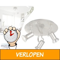 Massive by Philips plafondlamp met 3 spots