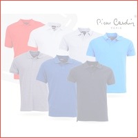 Pierre Cardin polo met korte mouw