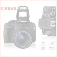 Canon EOS 100d spiegelreflexcamera met 1..