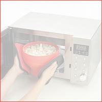 Magnetron popcorn maker