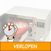 Magnetron popcorn maker