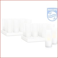 24 x Philips Imageo LED-kaars wit