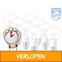 8 x Philips Warmglow LED-lampen