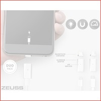 2-pack Zeuss Easy Connect magnetische ve..