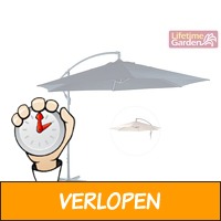 Lifetime Garden XXL zwevende parasol