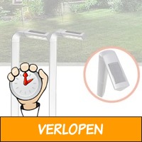 2 Solar LED tuinlampen