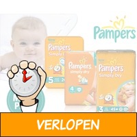 Pampers Simply Dry maat 3/4/5