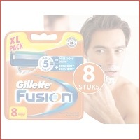 Gillette Fusion Mesjes (8 stuks)