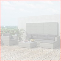 Polyrattan Loungeset Palermo