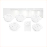 5-delige Draadloze LED-Spots