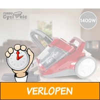 TurboTronic 1400W Zakloze Cycloonstofzuiger