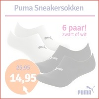 6-pack Puma sneakersokken