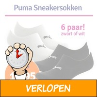 6-pack Puma sneakersokken