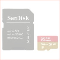 SanDisk MicroSDXC Extreme 64 GB Class 10