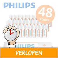 48 x Philips AA/AAA batterijen