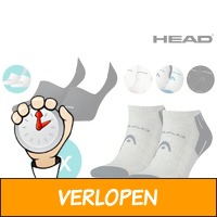 6 paar HEAD footies of sneakersokken