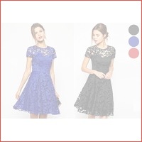 Lace summer dress