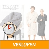 top kwaliteit 100% katoenen twentse damast unisex badja..